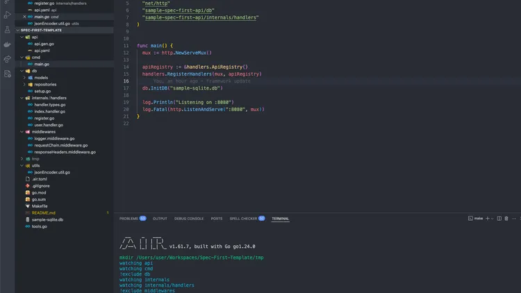 GoSpec Framework